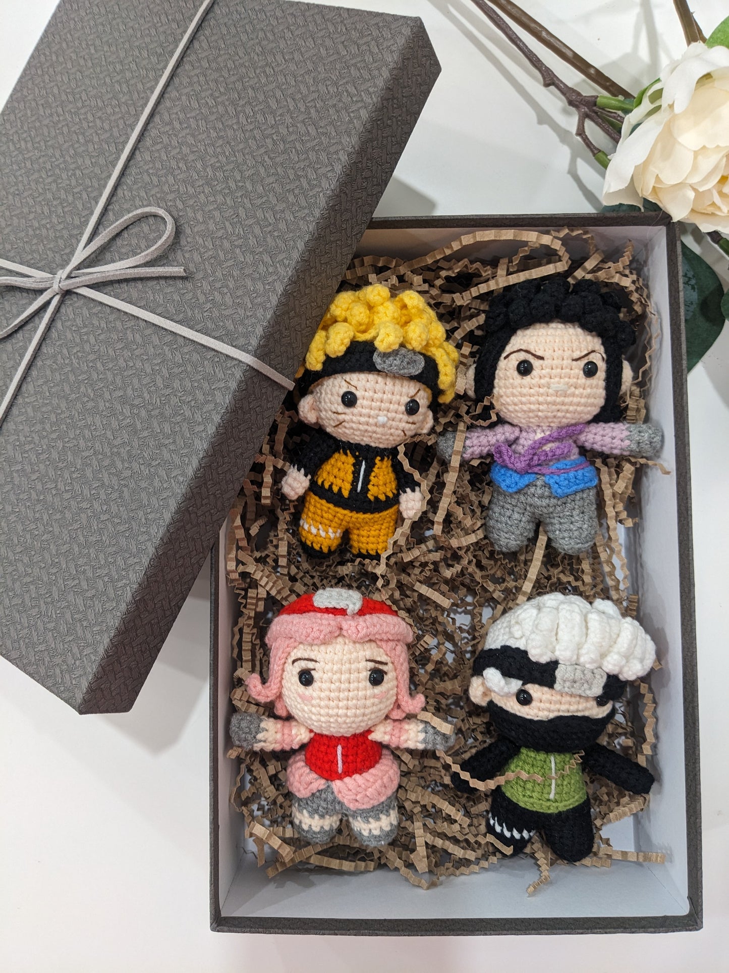 Naruto Dolls - Ninja Dolls - Handmade Crochet