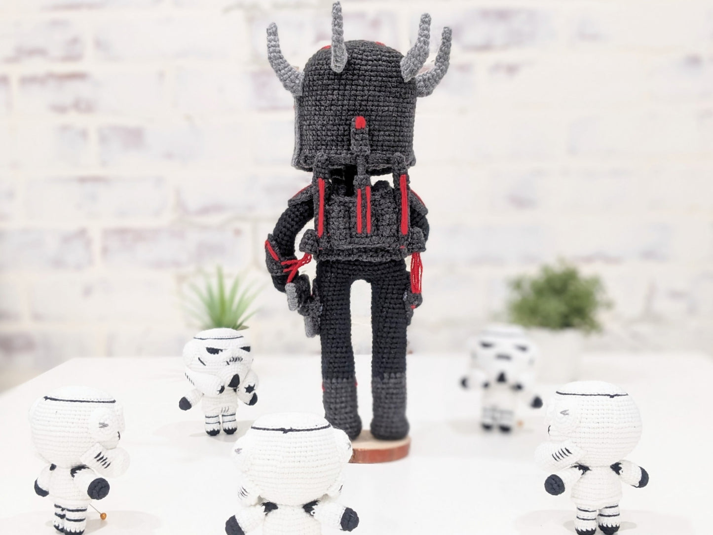 Custom Handmade Mandalorian Doll - Star Wars - Custom, Made to Order