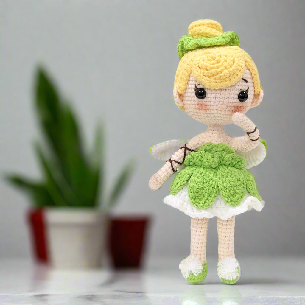 Handmade Crochet Disney Princess Amigurumi Dolls - Posable & Ready to Ship