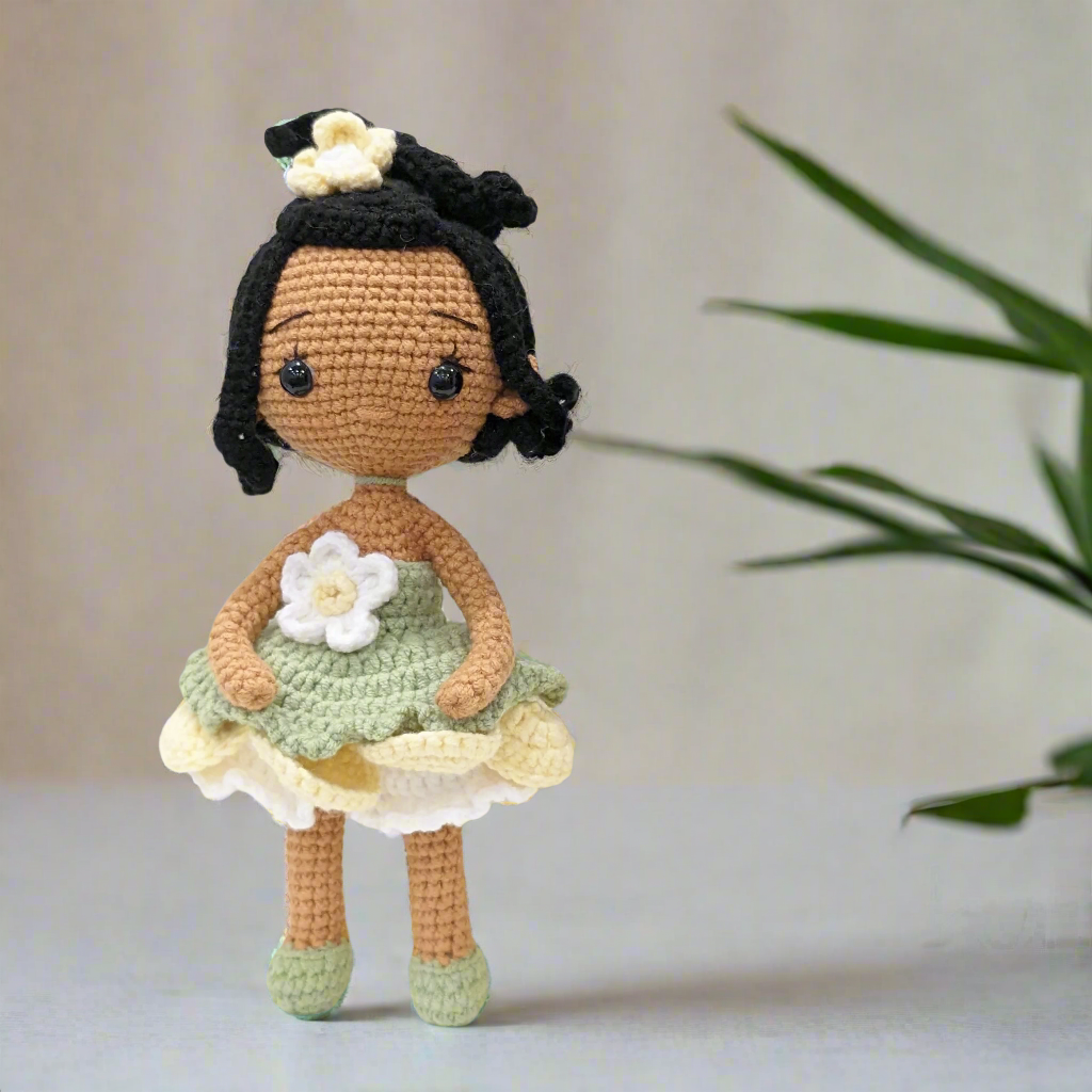 Handmade Crochet Disney Princess Amigurumi Dolls - Posable & Ready to Ship