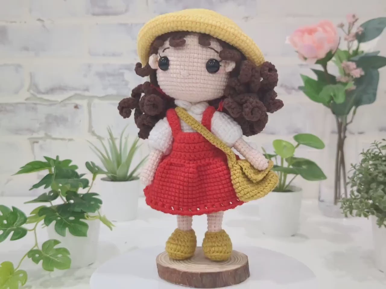 My Neighbor Totoro Doll, Mei, Handmade Crochet Amigurumi, Studio Ghibli Miyazaki,