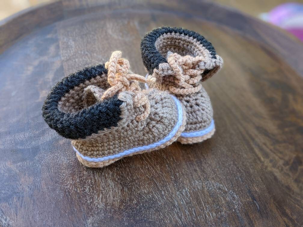 Handmade baby boots