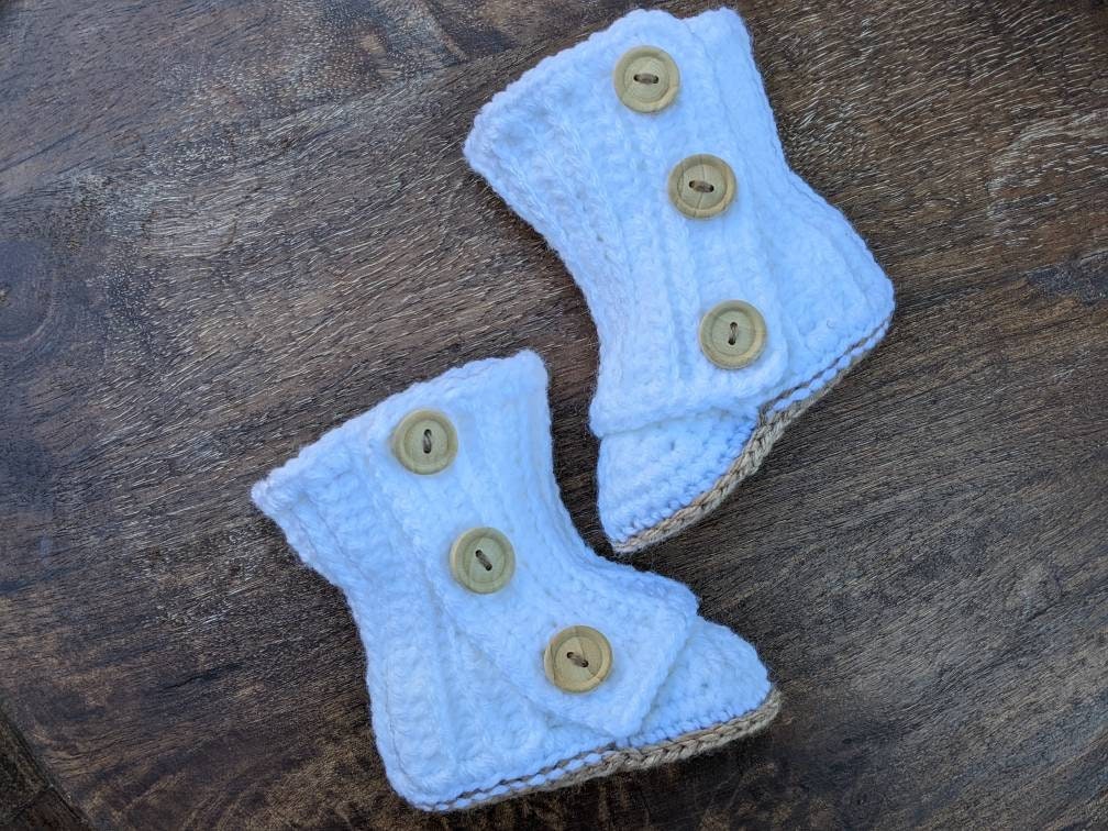 Handmade baby boots
