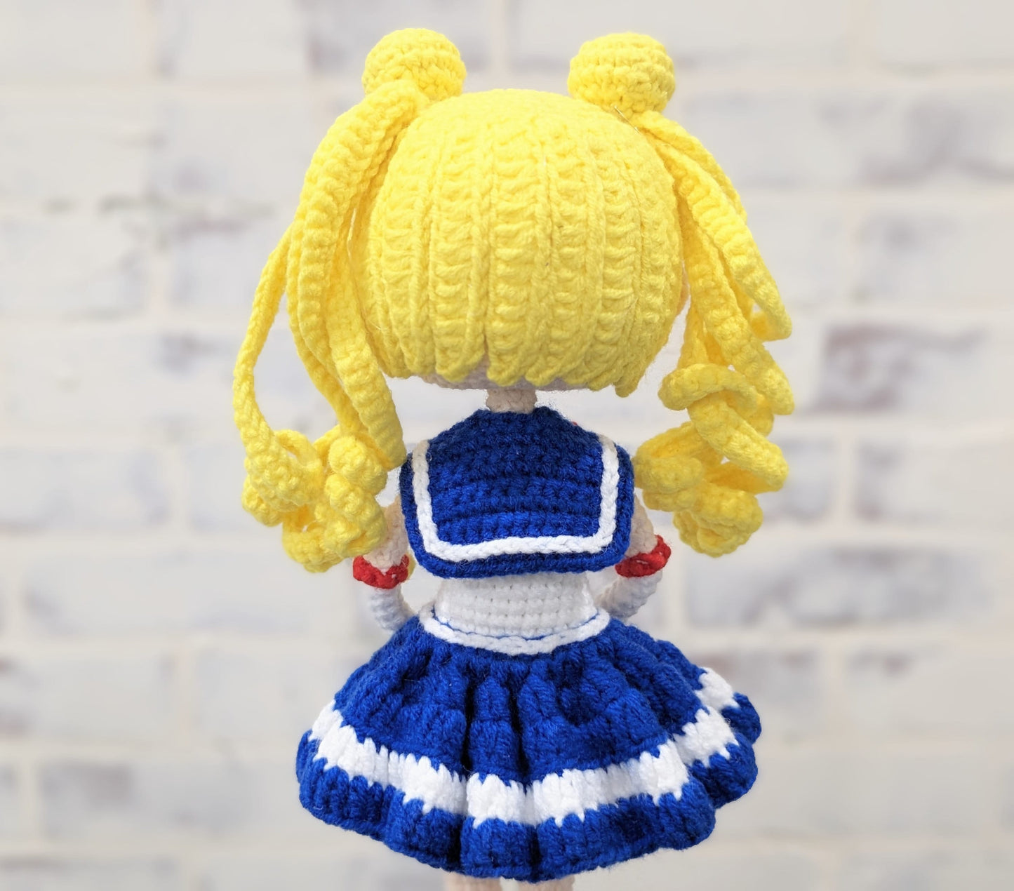 Sailor Moon Doll, Handmade Crochet Amigurumi
