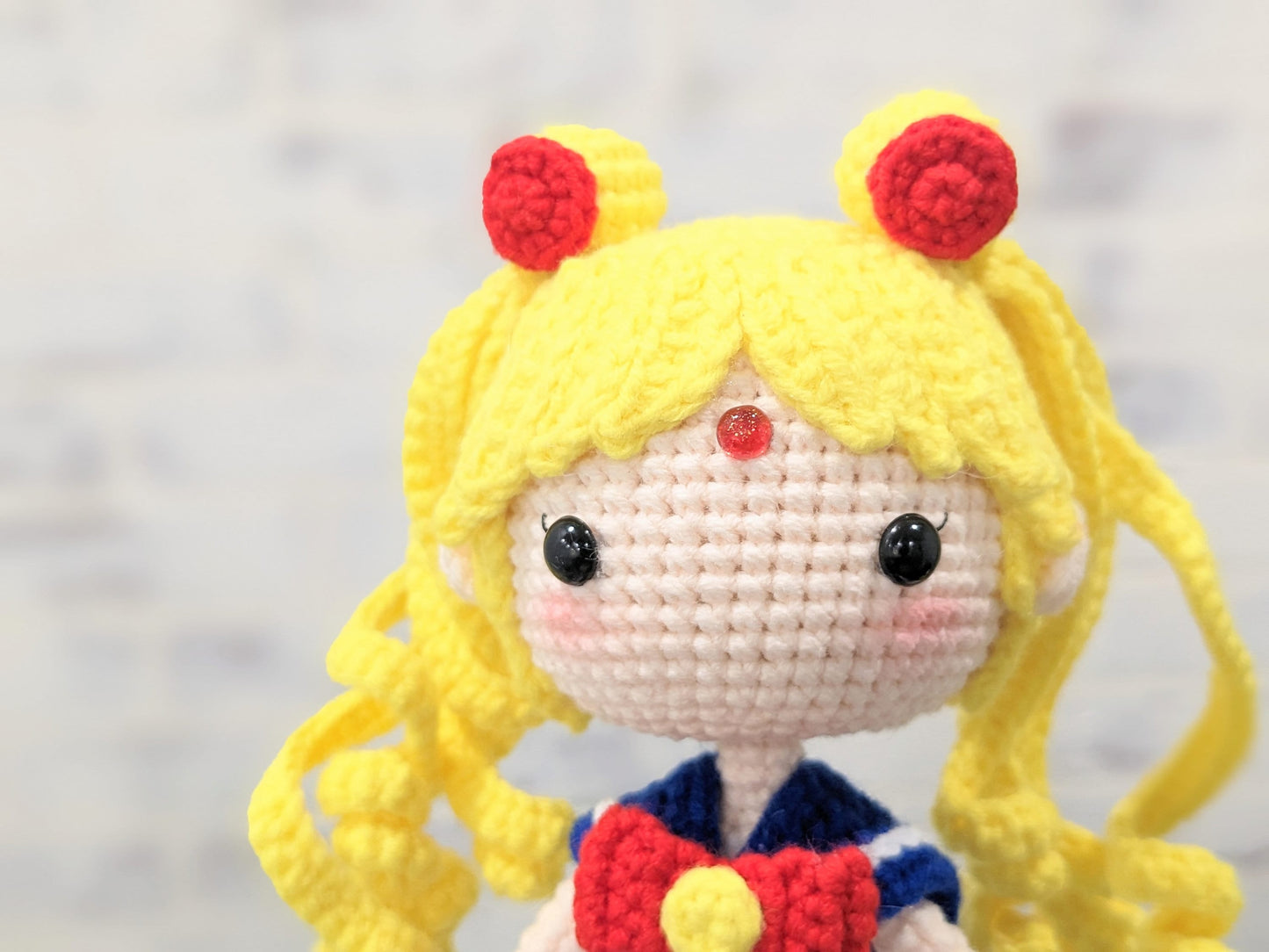 Sailor Moon Doll, Handmade Crochet Amigurumi