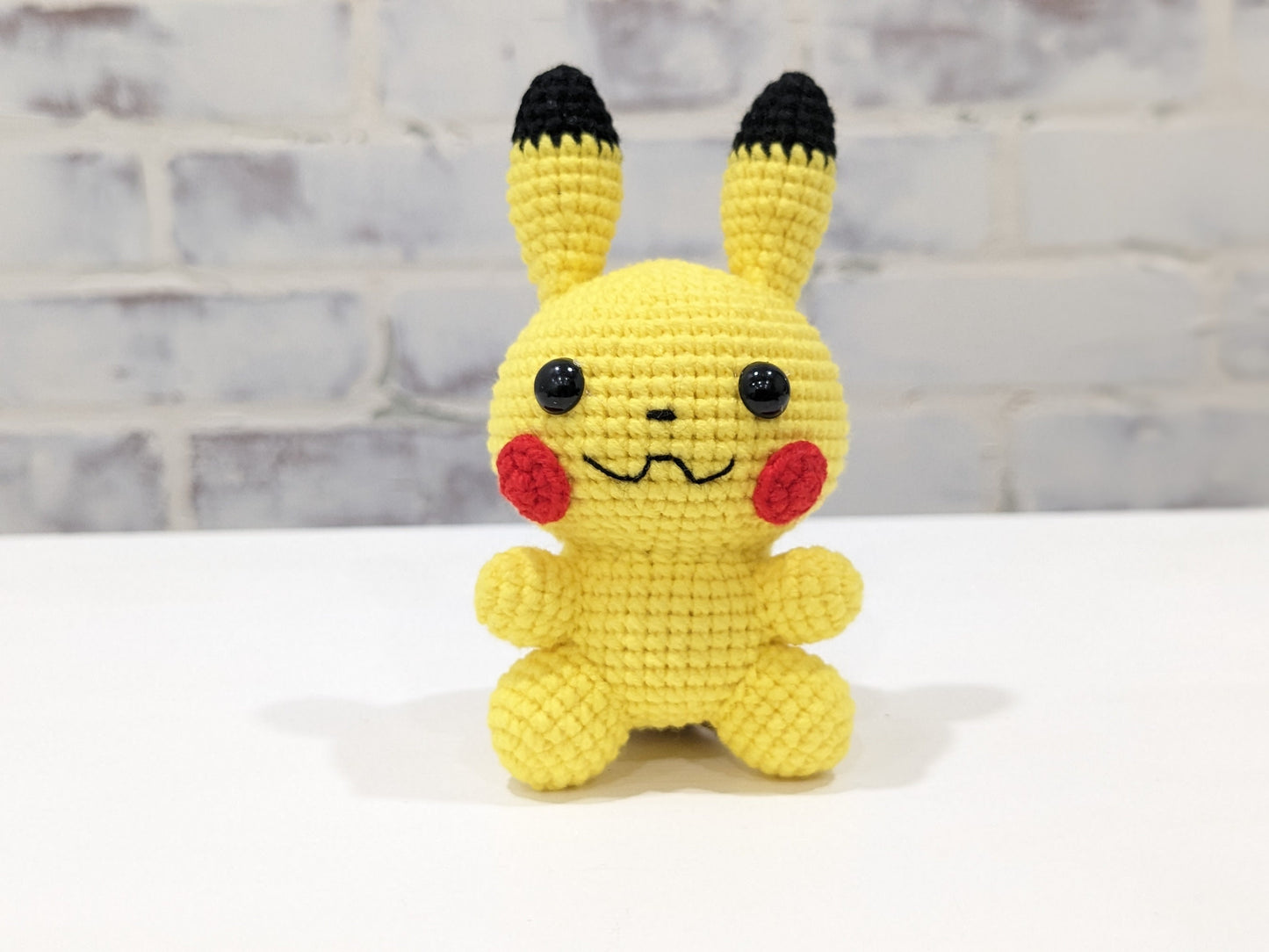 Pikachu, Handmade Crochet Amigurumi Doll