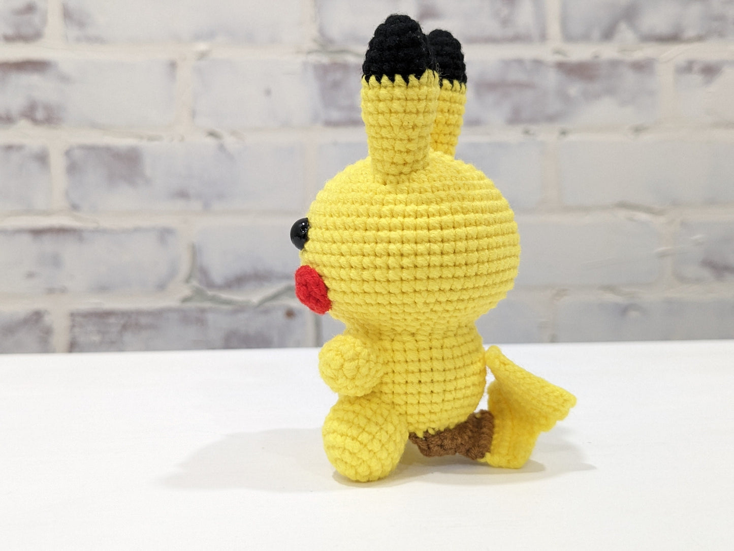 Pikachu, Handmade Crochet Amigurumi Doll