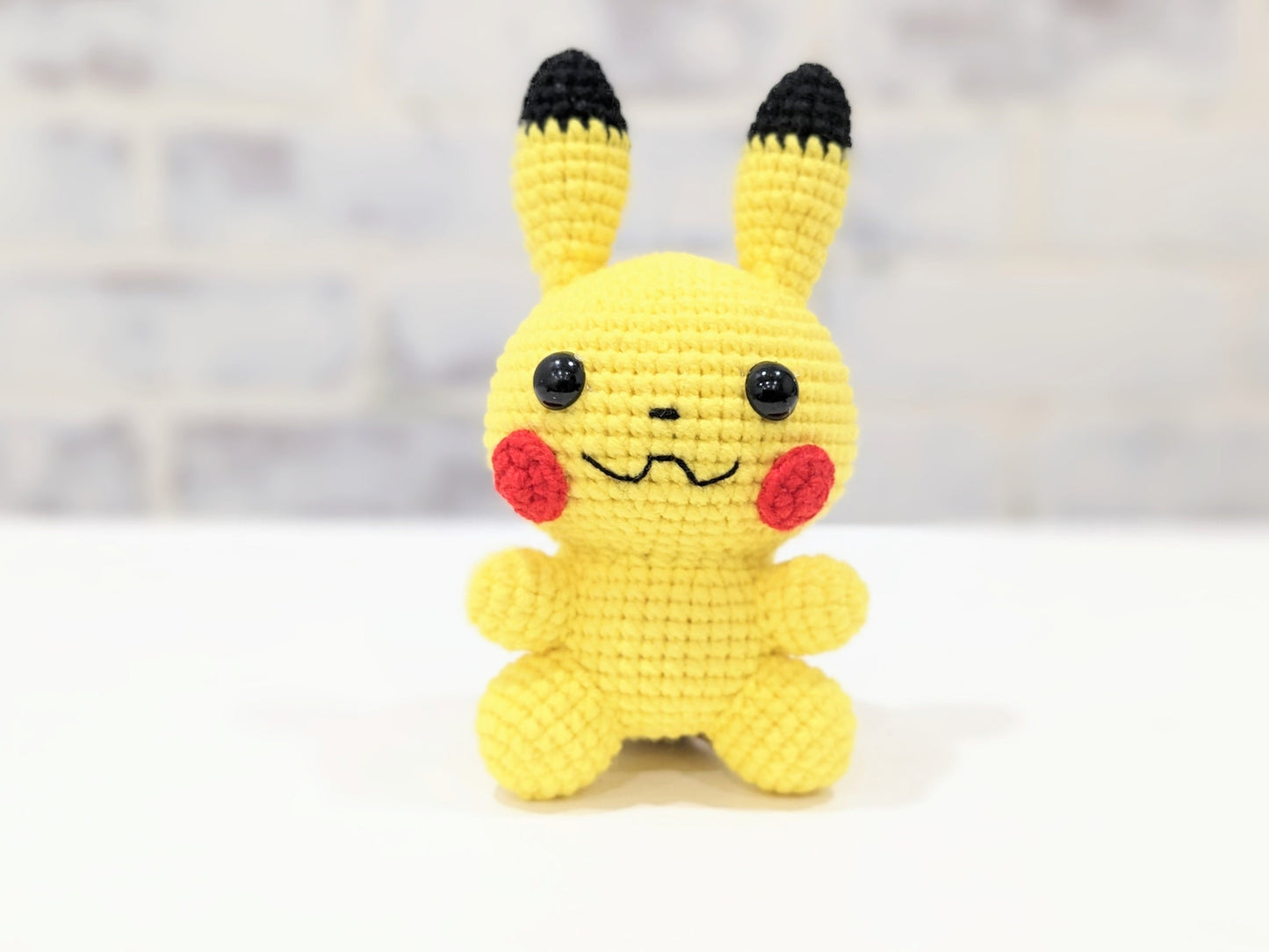 Pikachu, Handmade Crochet Amigurumi Doll