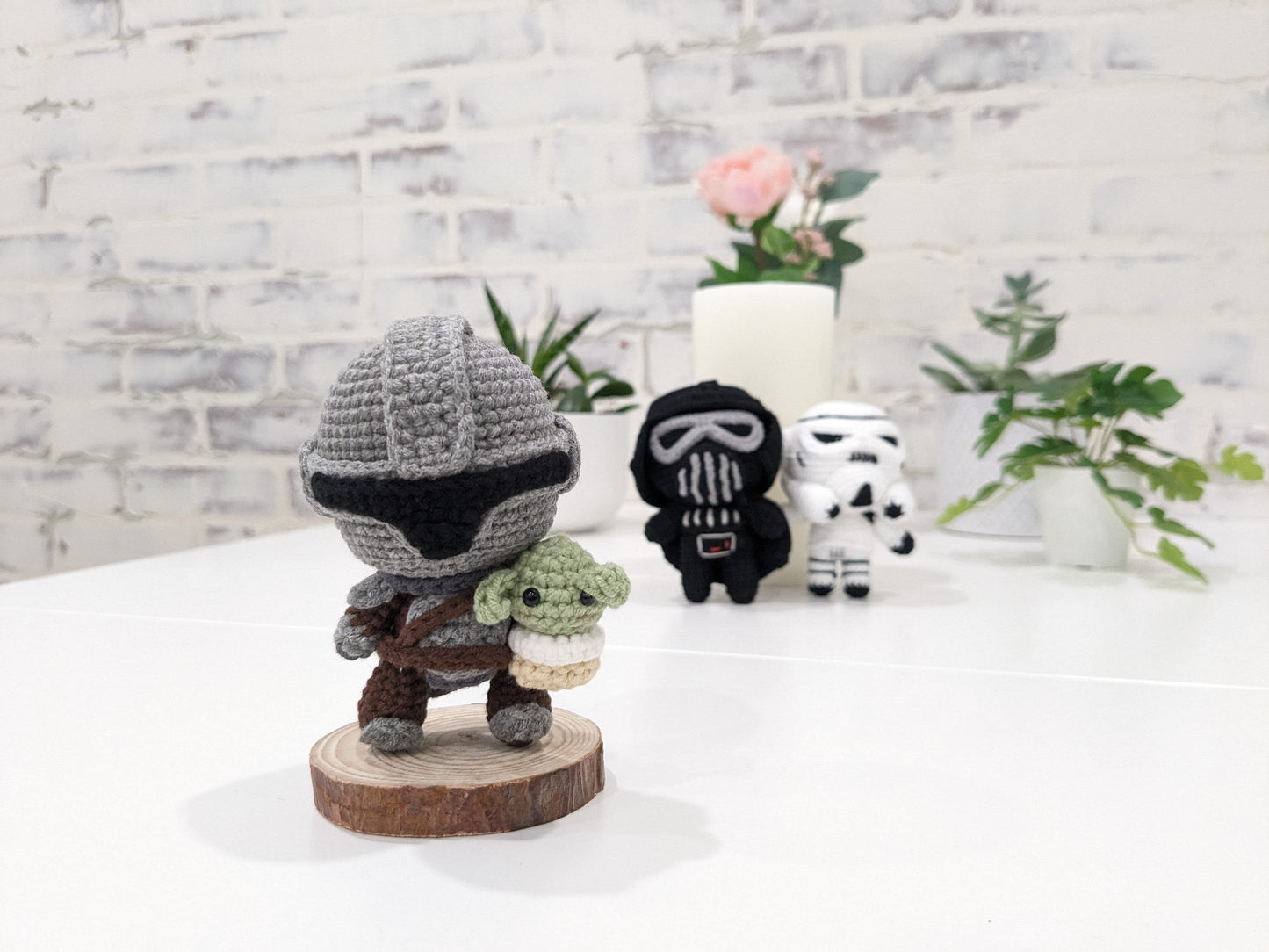 Darth Vader, Handmade Crochet, Amigurumi doll, Star Wars