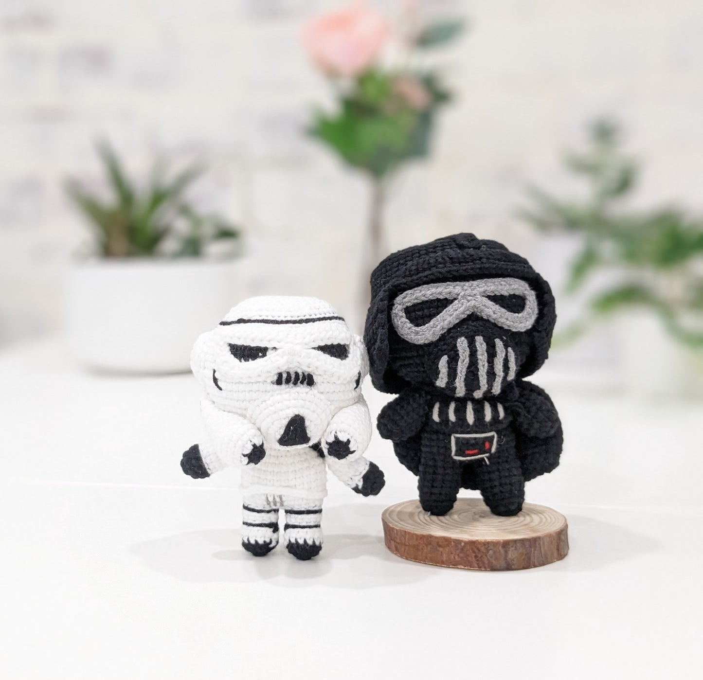 Darth Vader, Handmade Crochet, Amigurumi doll, Star Wars