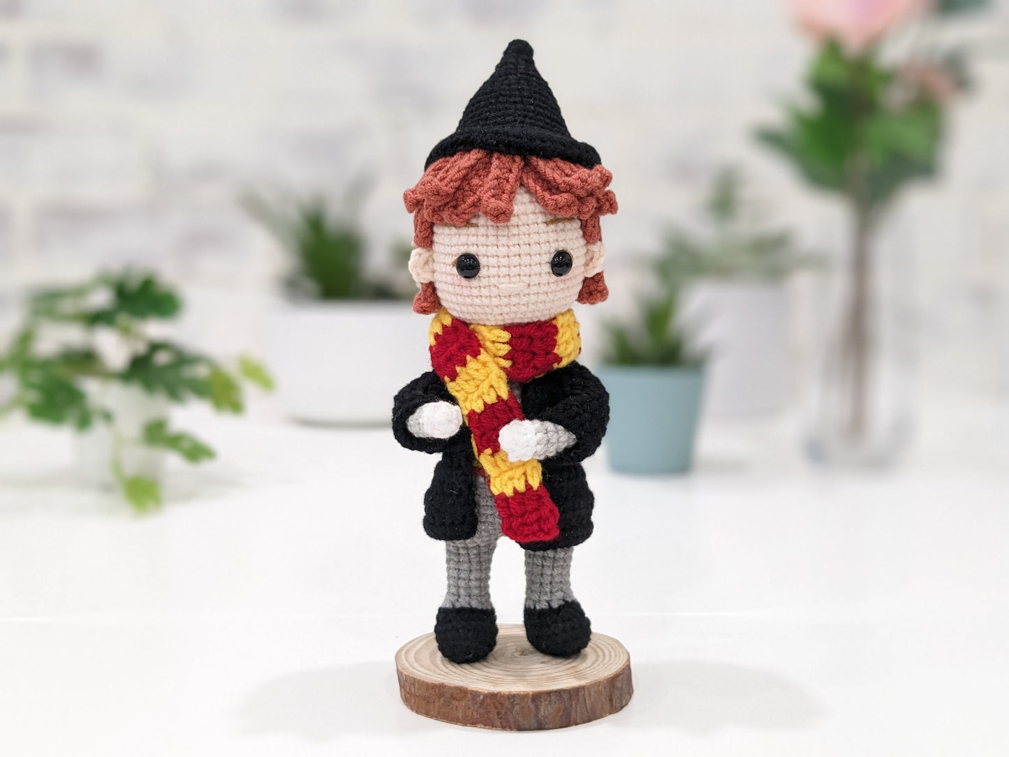 Harry Potter Handmade Crochet Doll and friends Hermione and Ron. Great gift, Amigurumi figures