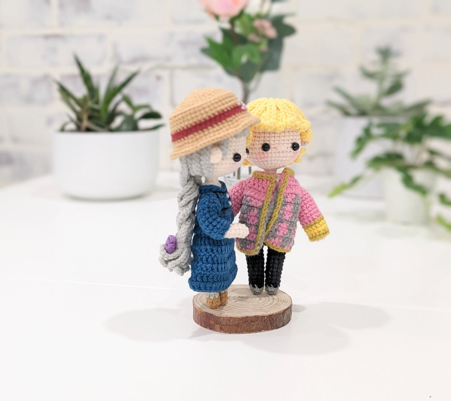 Howl's Moving Castle Handmade Crochet Amigurumi Dolls, Ghibli, Miyazaki, readymade, in stock!