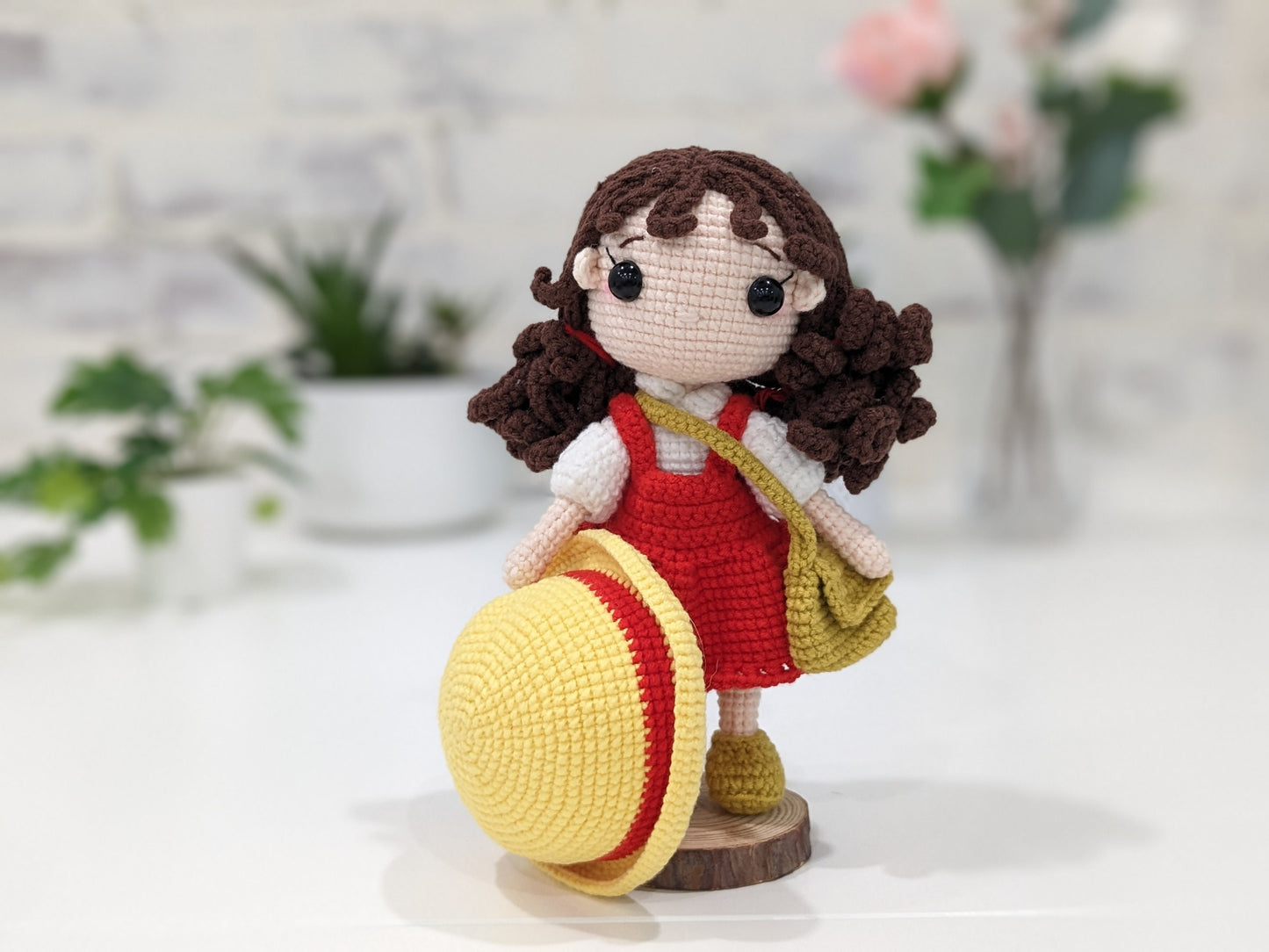 My Neighbor Totoro Doll, Mei, Handmade Crochet Amigurumi, Studio Ghibli Miyazaki,