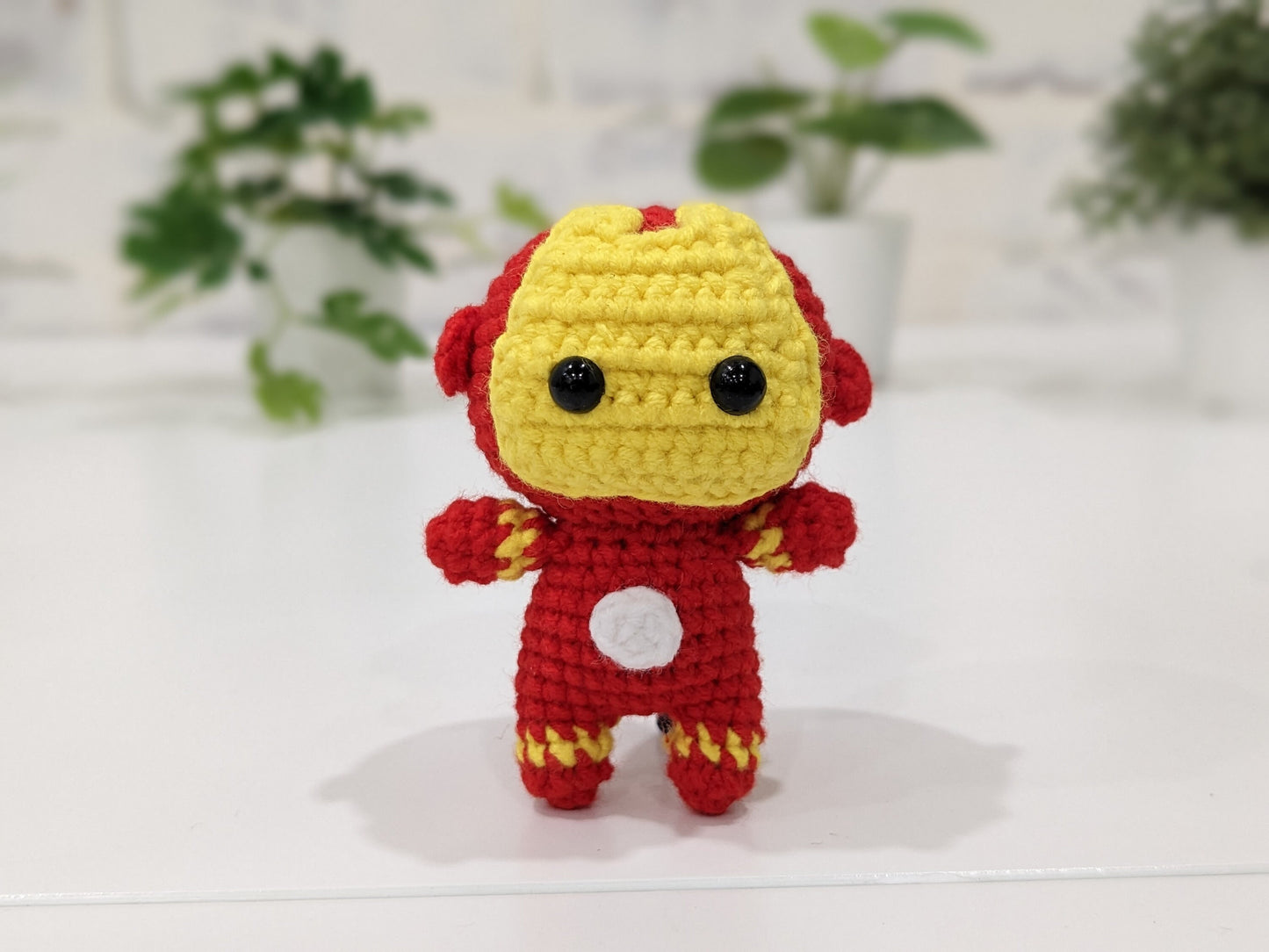 Marvel Avengers Superheroes, Spiderman, Iron Man, Hulk, Thor, Captain America, Black Panther, Black Widow, Handmade Crochet Amigurumi Dolls