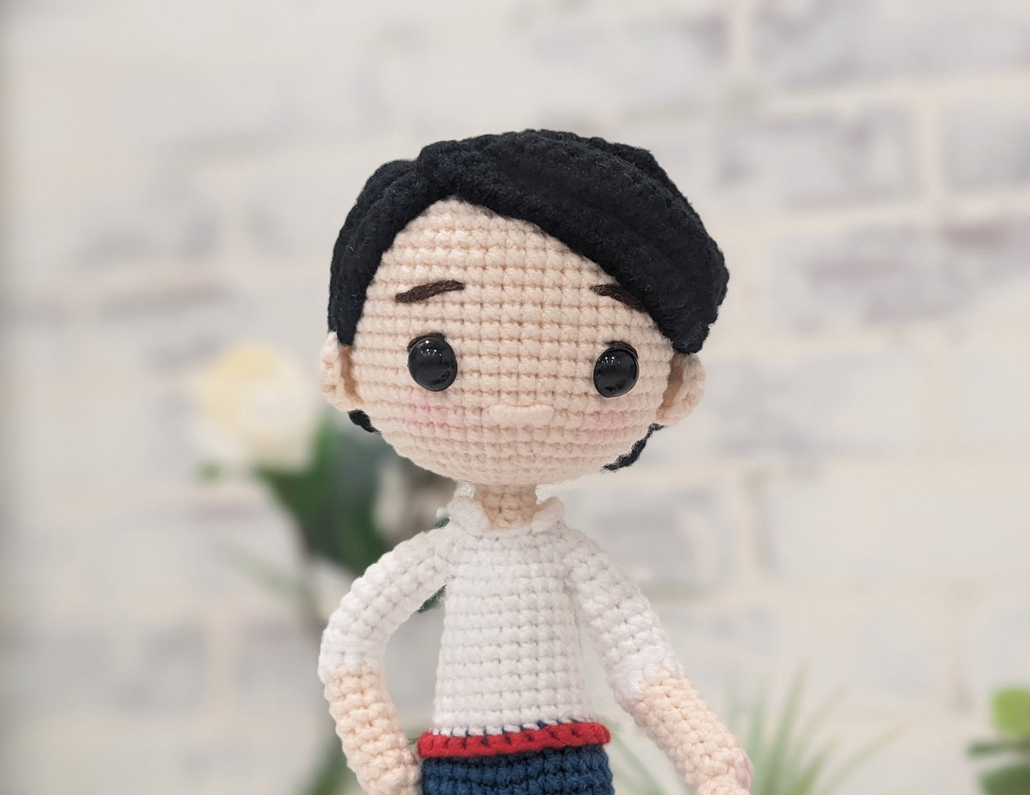 Prince Eric & Princess Ariel Set of 2, Little Mermaid, Handmade Crochet Amigurumi Dolls