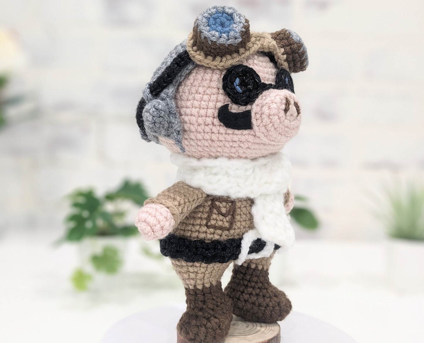 Porco Rosso, Handmade Crochet Amigurumi, Studio Ghibli, Miyazaki