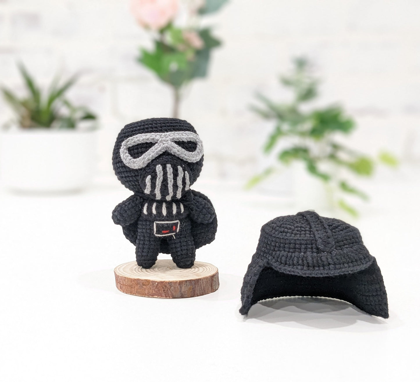 Darth Vader, Handmade Crochet, Amigurumi doll, Star Wars