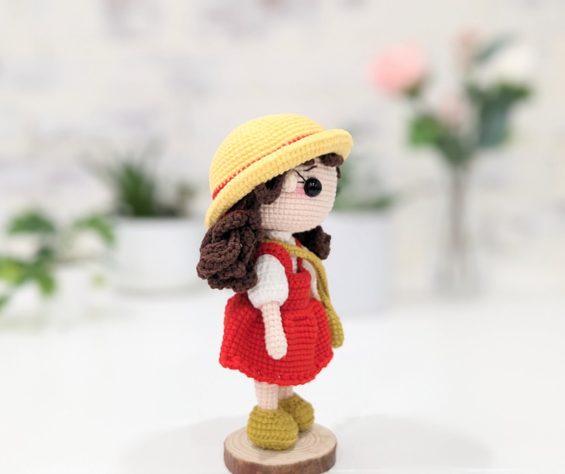 My Neighbor Totoro Doll, Mei, Handmade Crochet Amigurumi, Studio Ghibli Miyazaki,