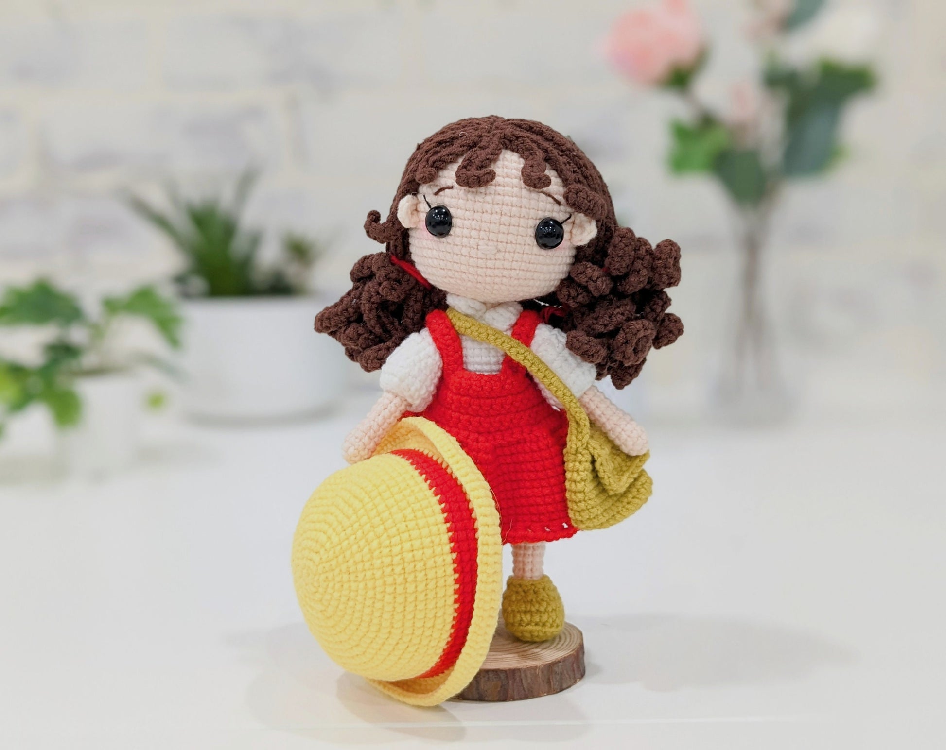 My Neighbor Totoro Doll, Mei, Handmade Crochet Amigurumi, Studio Ghibli Miyazaki,