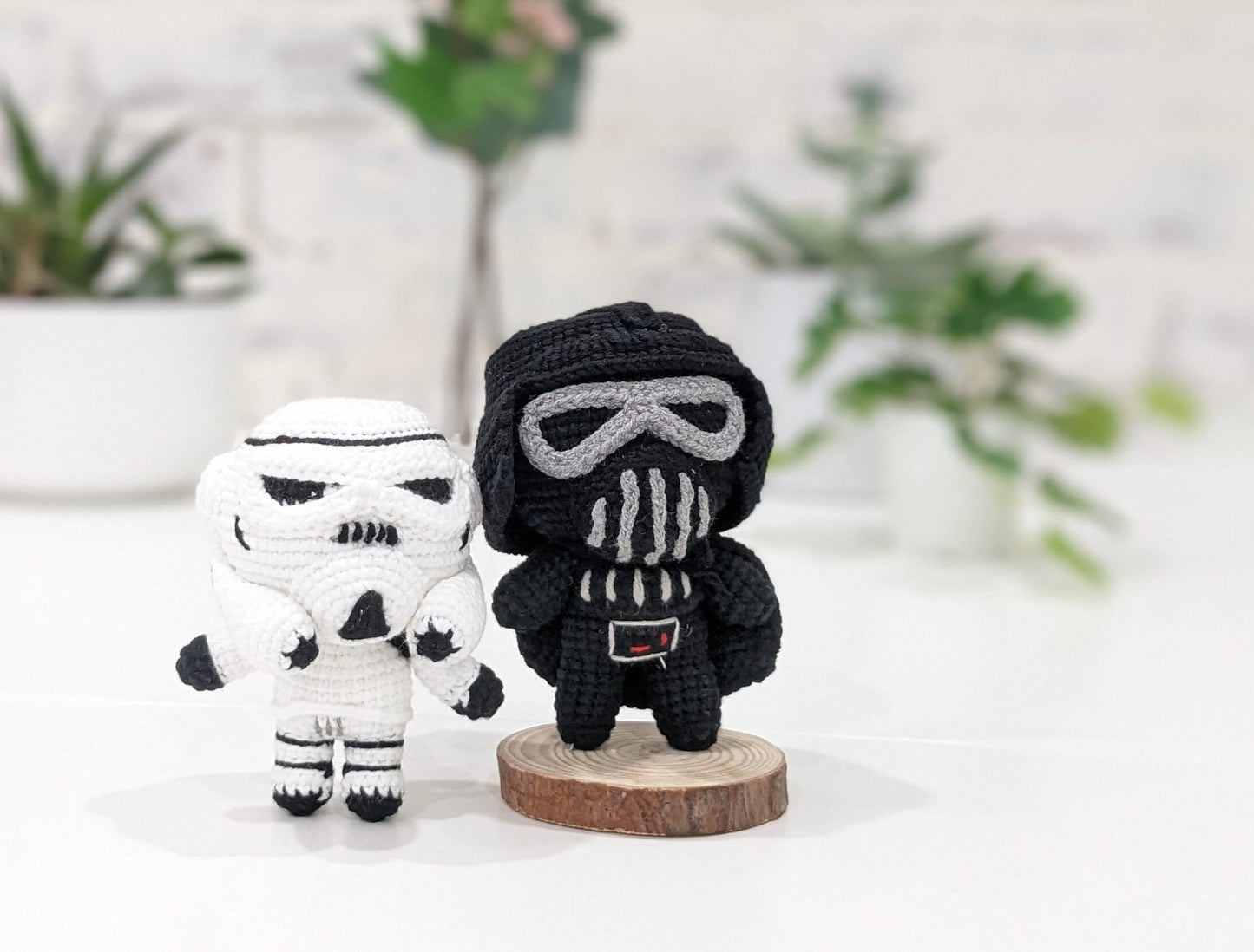 Darth Vader, Handmade Crochet, Amigurumi doll, Star Wars