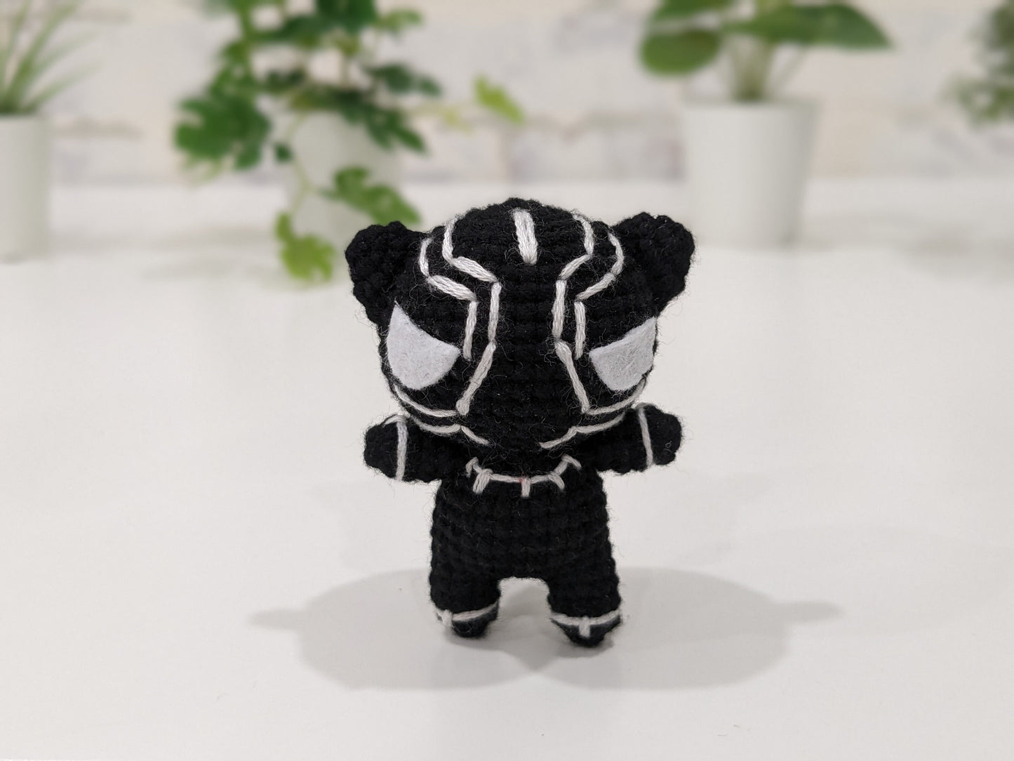 Marvel Avengers Superheroes, Spiderman, Iron Man, Hulk, Thor, Captain America, Black Panther, Black Widow, Handmade Crochet Amigurumi Dolls