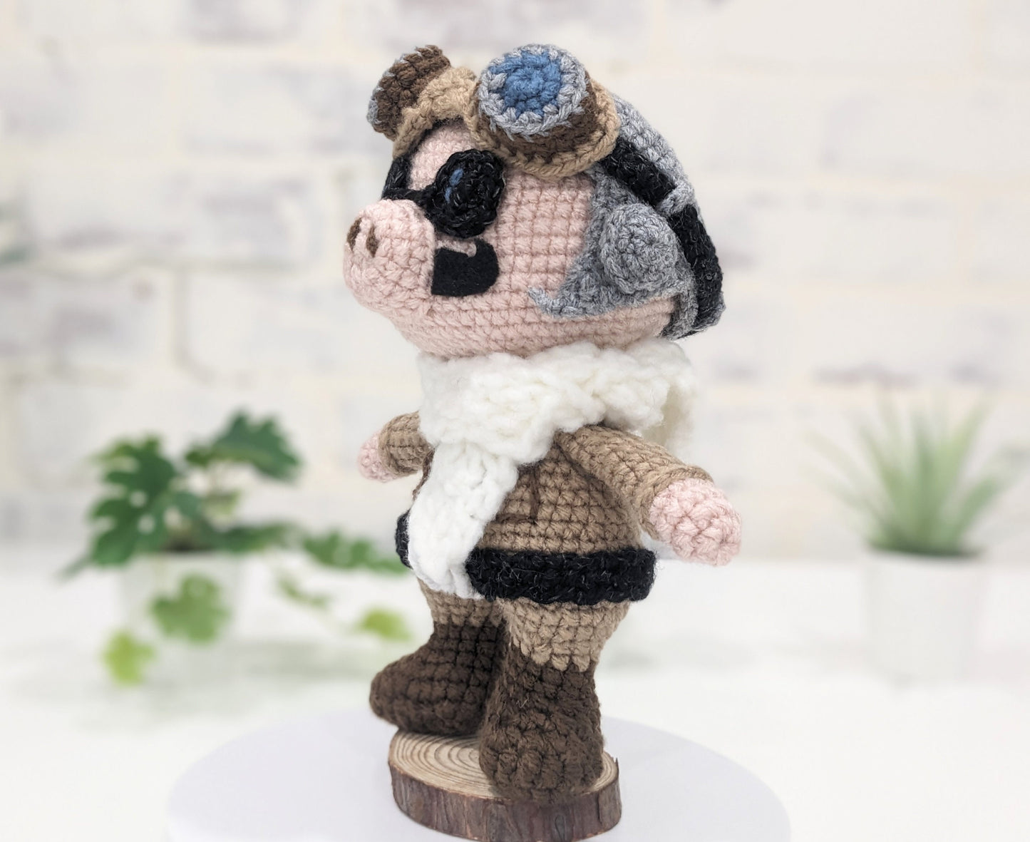 Porco Rosso, Handmade Crochet Amigurumi, Studio Ghibli, Miyazaki