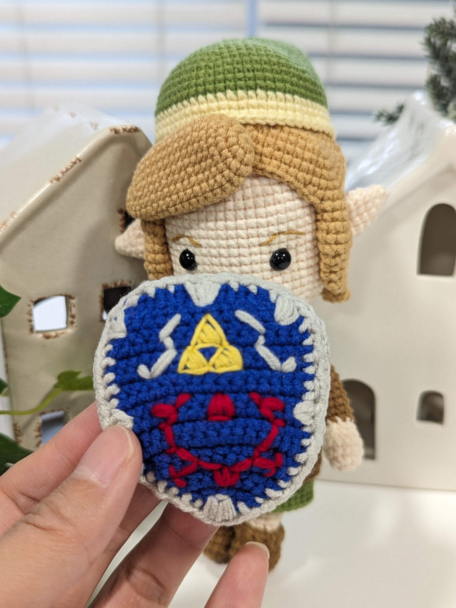 Link And Zelda Crochet Doll, The Legend of Zelda, Handmade Link