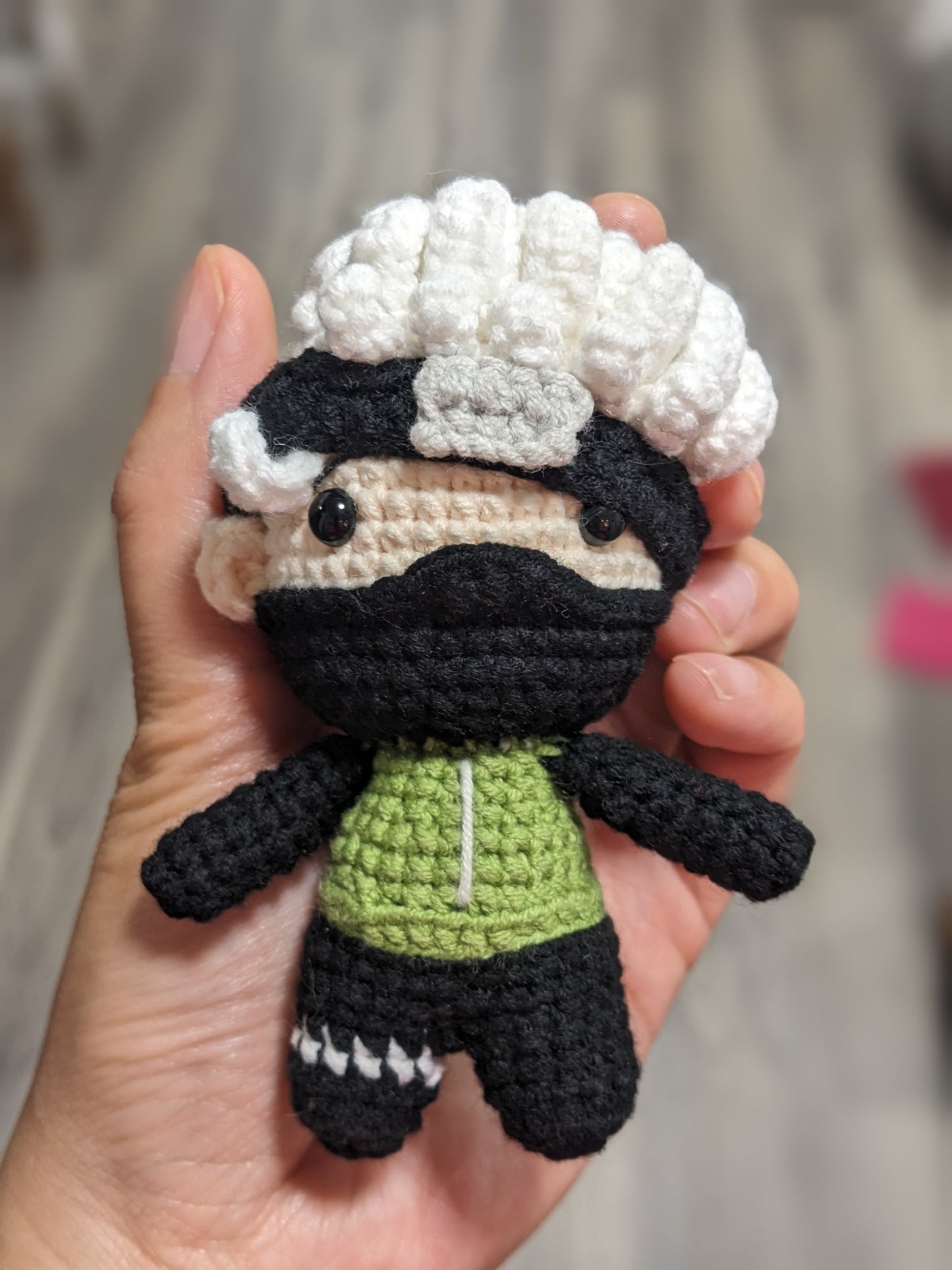 Naruto inspired doll , Ninja Dolls, Handmade Crochet