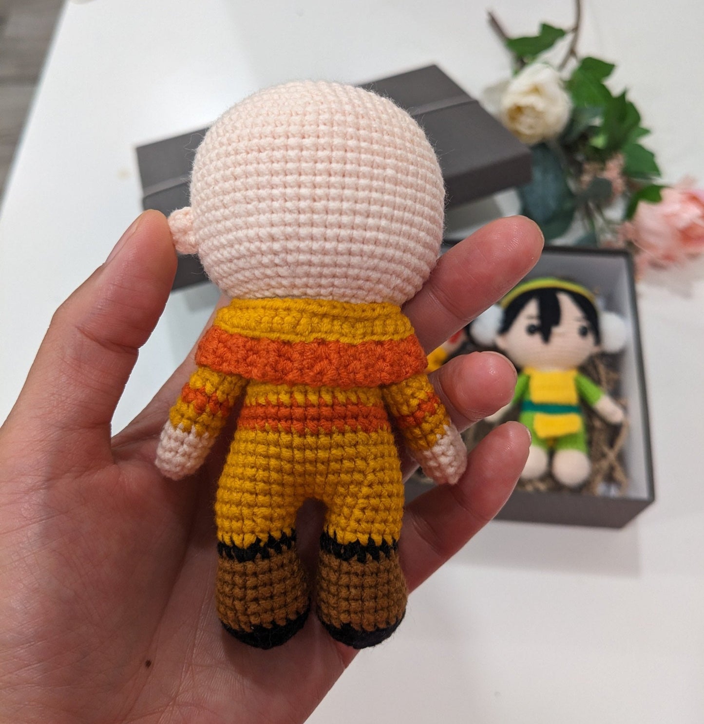 Handmade crochet dolls, inspired by Avatar Last Airbender