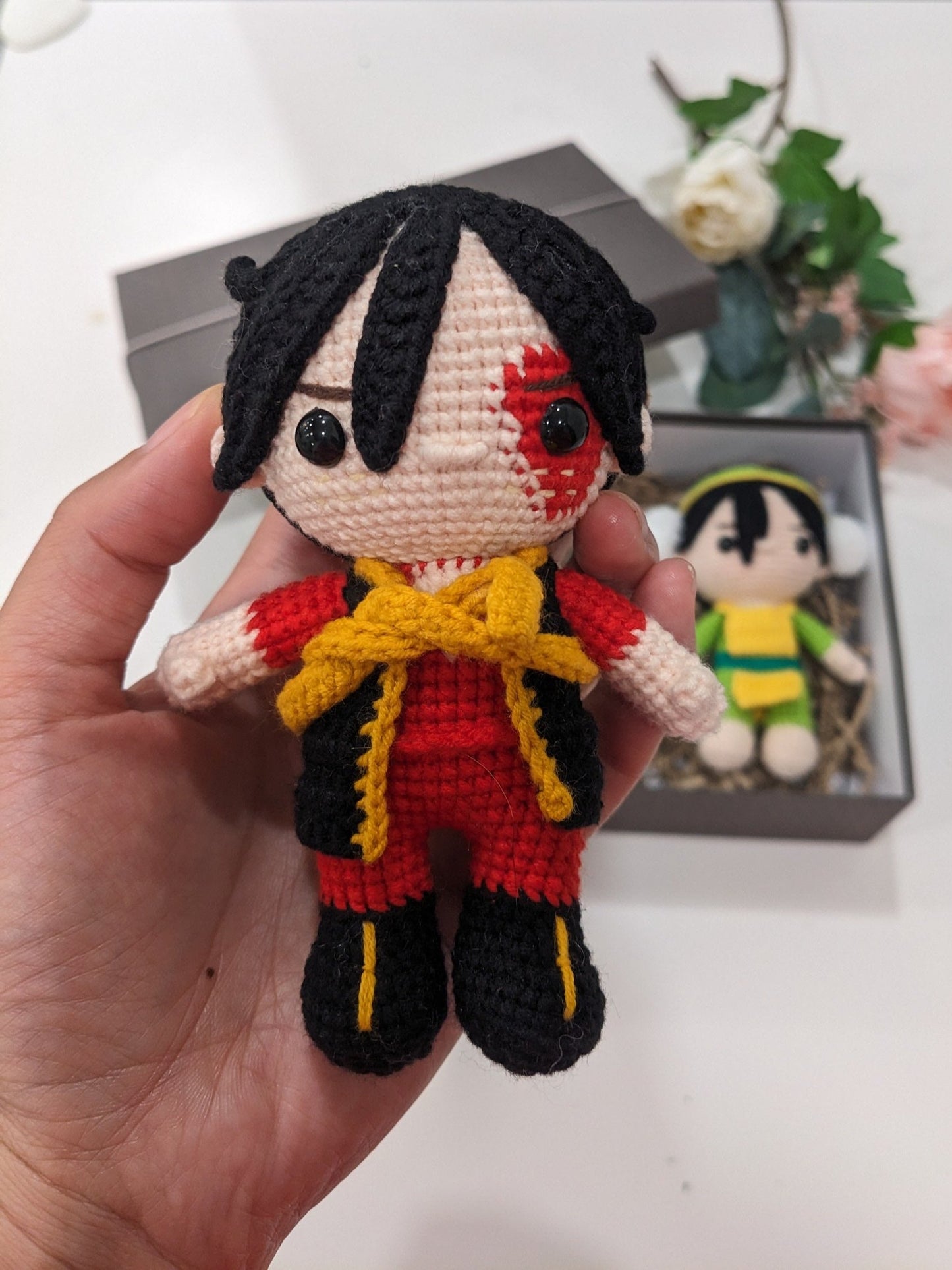 Handmade crochet dolls, inspired by Avatar Last Airbender