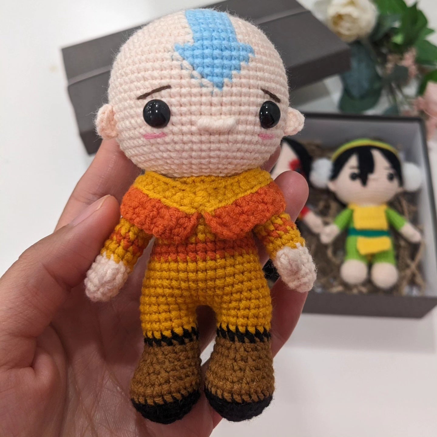 Handmade crochet dolls, inspired by Avatar Last Airbender