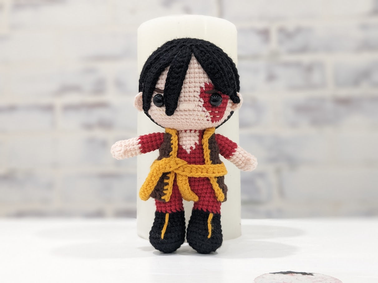 Handmade crochet dolls, inspired by Avatar Last Airbender