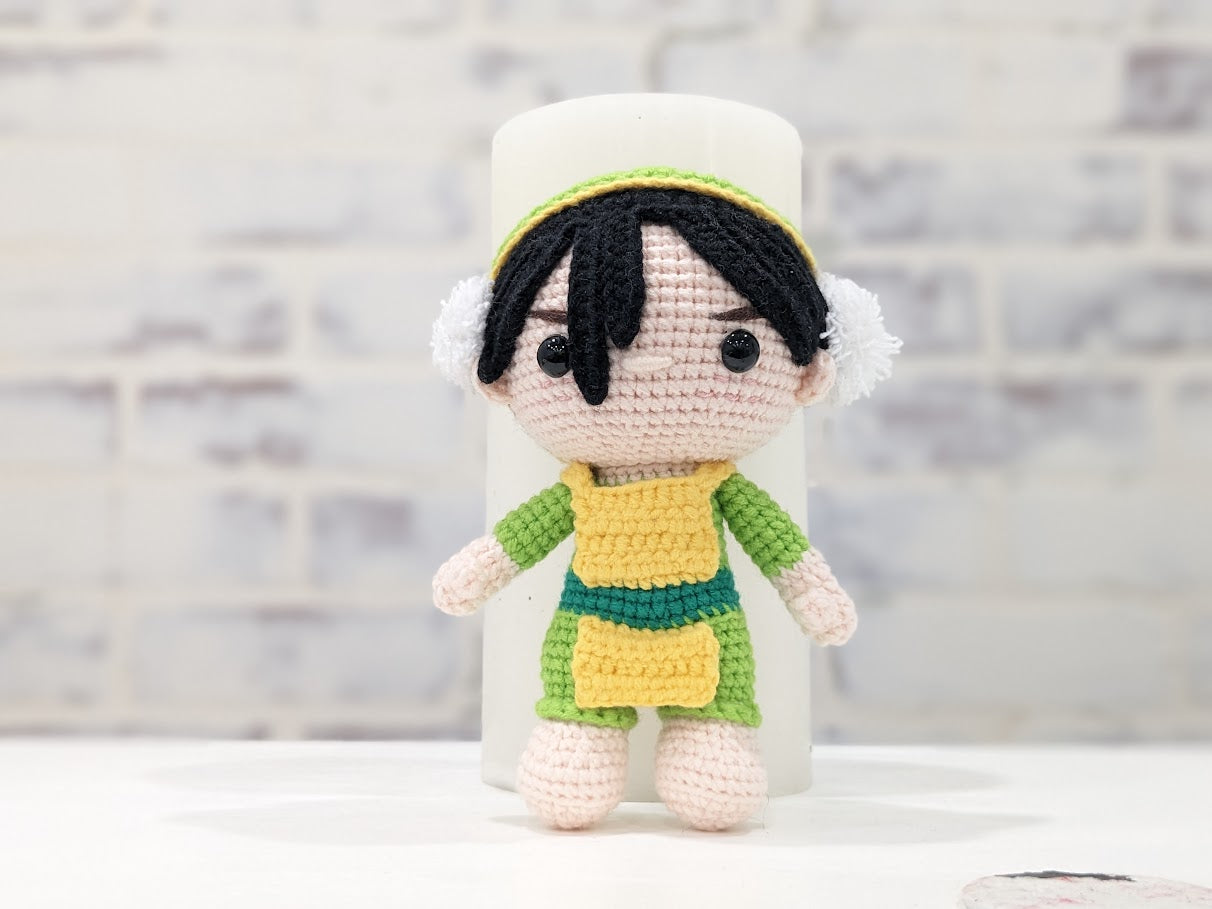 Handmade crochet dolls, inspired by Avatar Last Airbender