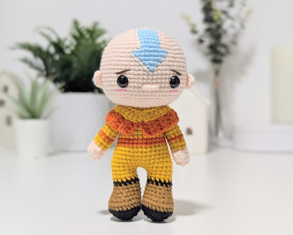 Handmade crochet dolls, inspired by Avatar Last Airbender