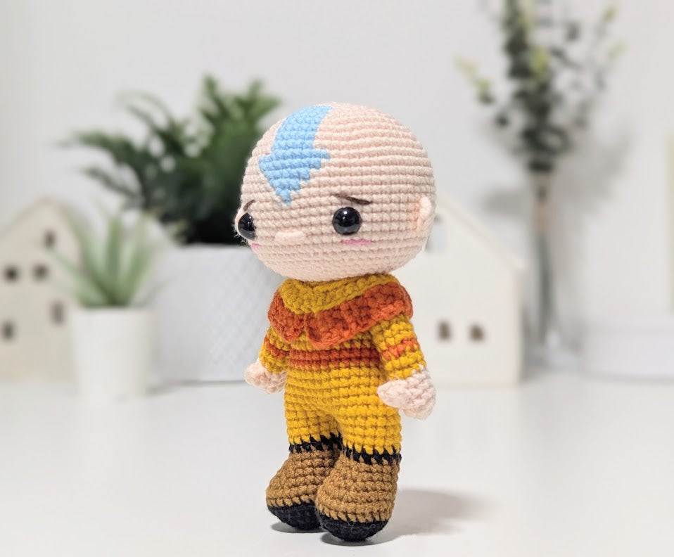 Handmade crochet dolls, inspired by Avatar Last Airbender