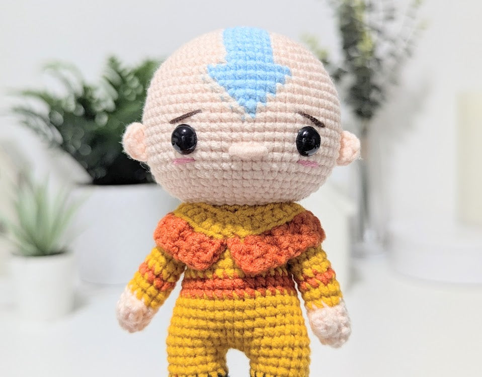 Handmade crochet dolls, inspired by Avatar Last Airbender