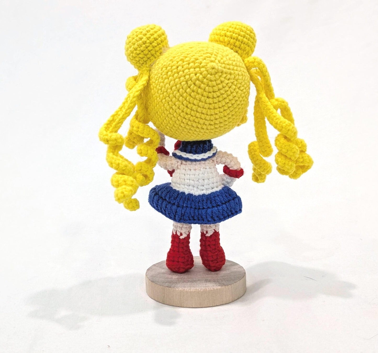 Sailor Moon Chibi Doll - Serena - Handmade Crochet Amigurumi Doll!