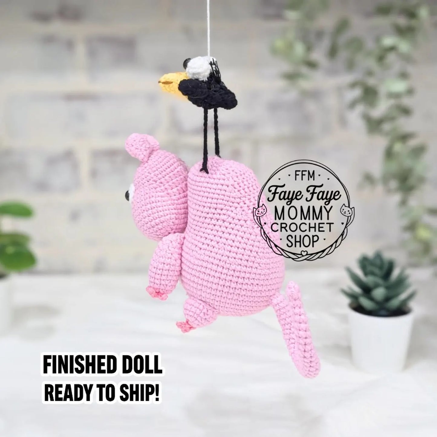 Spirited Away Doll Set -  Bo Boh Baby Mouse & Yu Bird