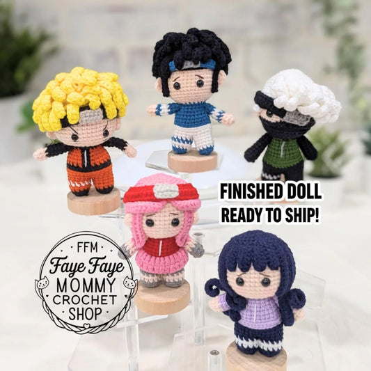 Naruto Dolls - Ninja Dolls - Handmade Crochet