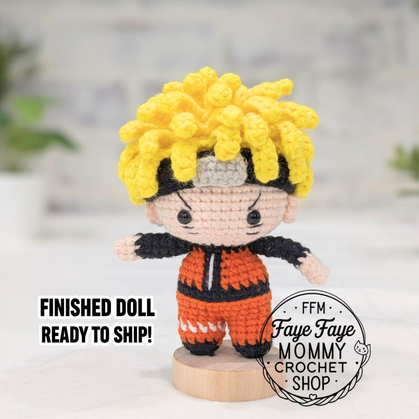 Naruto Dolls - Ninja Dolls - Handmade Crochet