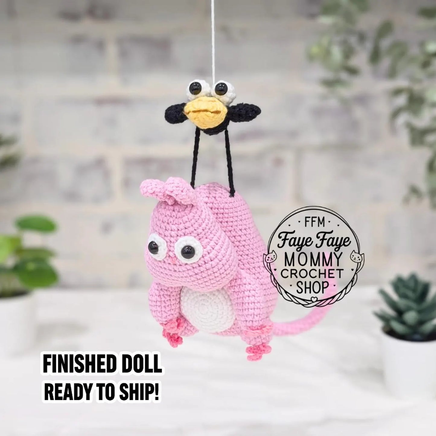 Spirited Away Doll Set -  Bo Boh Baby Mouse & Yu Bird