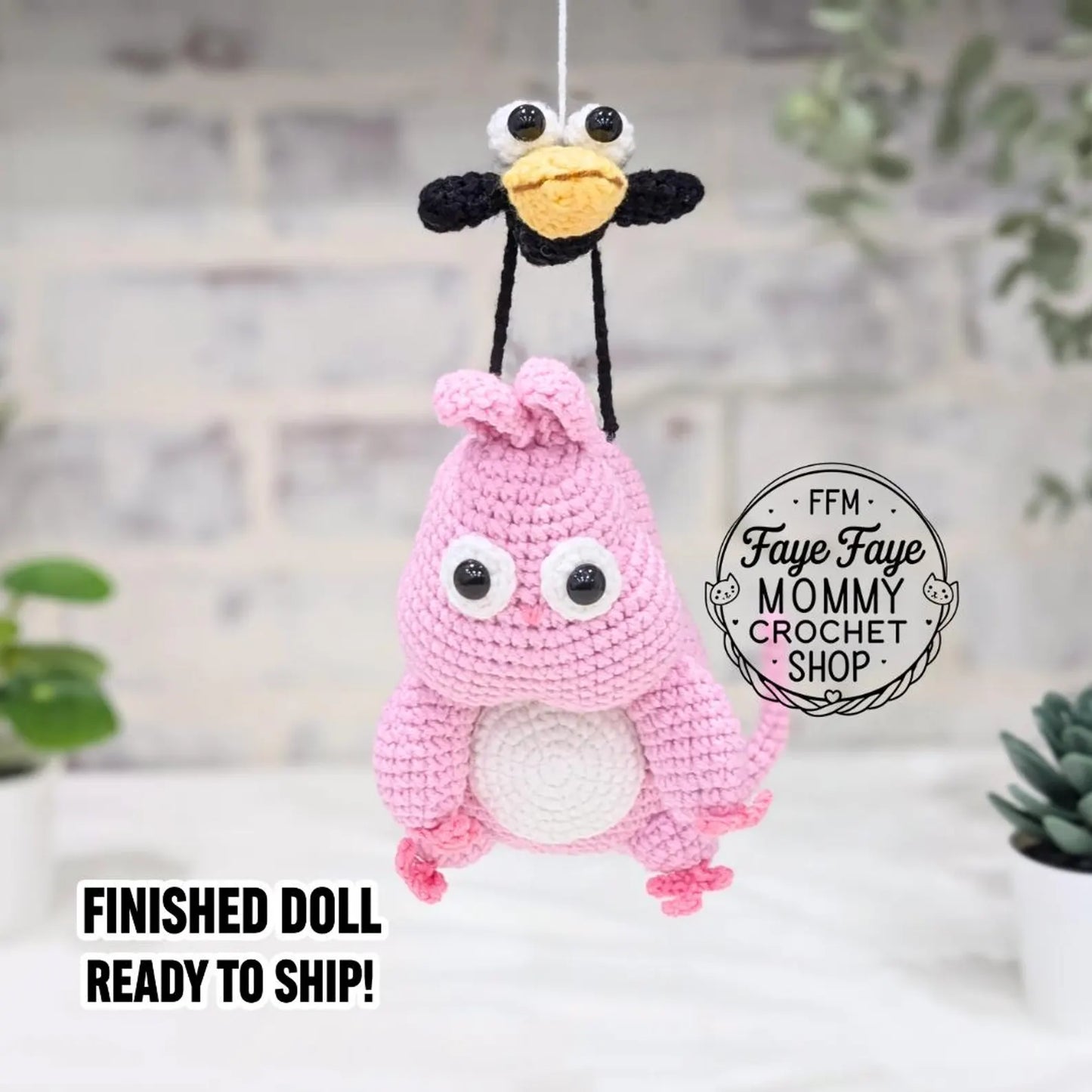 Spirited Away Doll Set -  Bo Boh Baby Mouse & Yu Bird