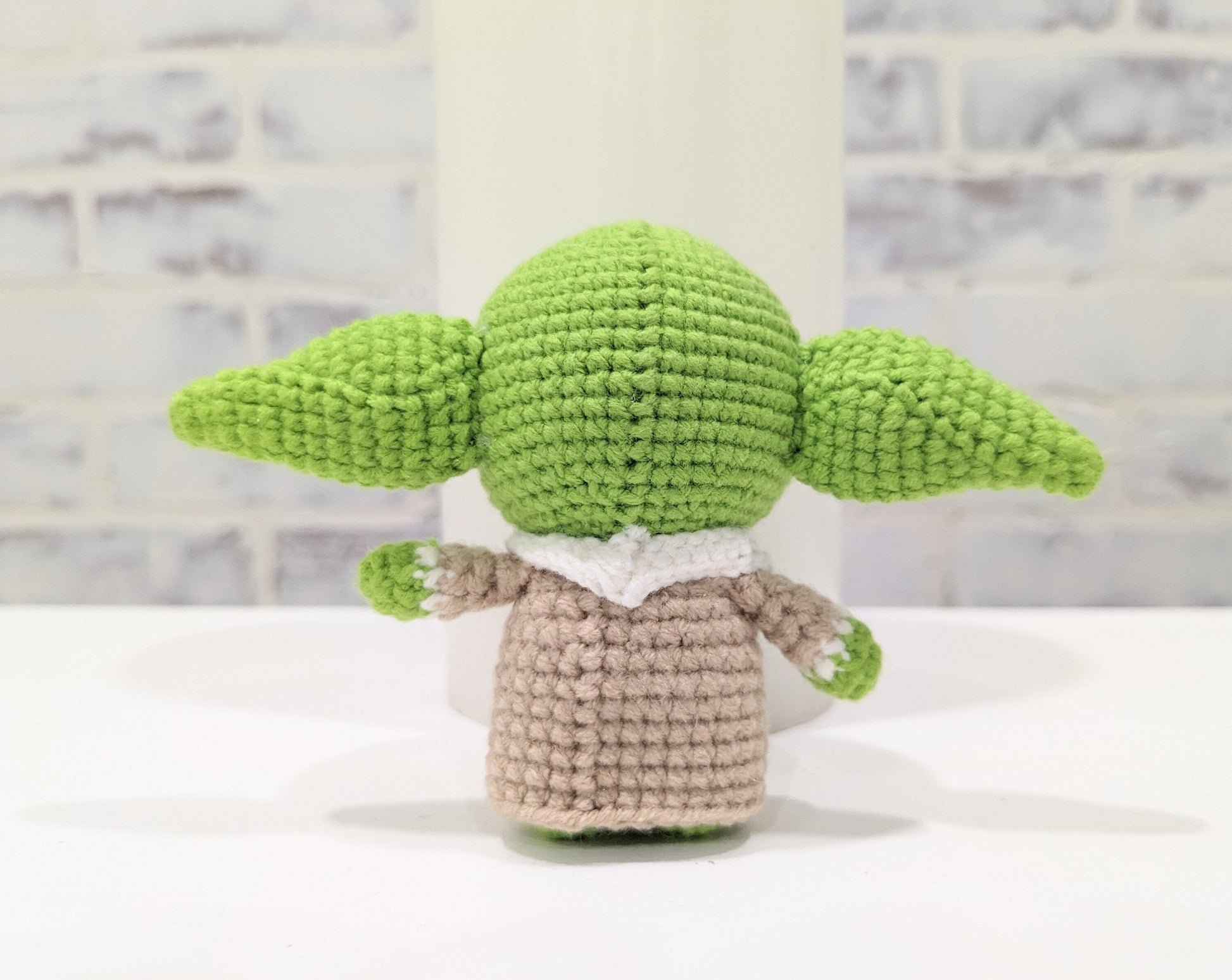 Grogu, Baby Yoda, Handmade Crochet Amigurumi Doll from Star wars Mandalorian