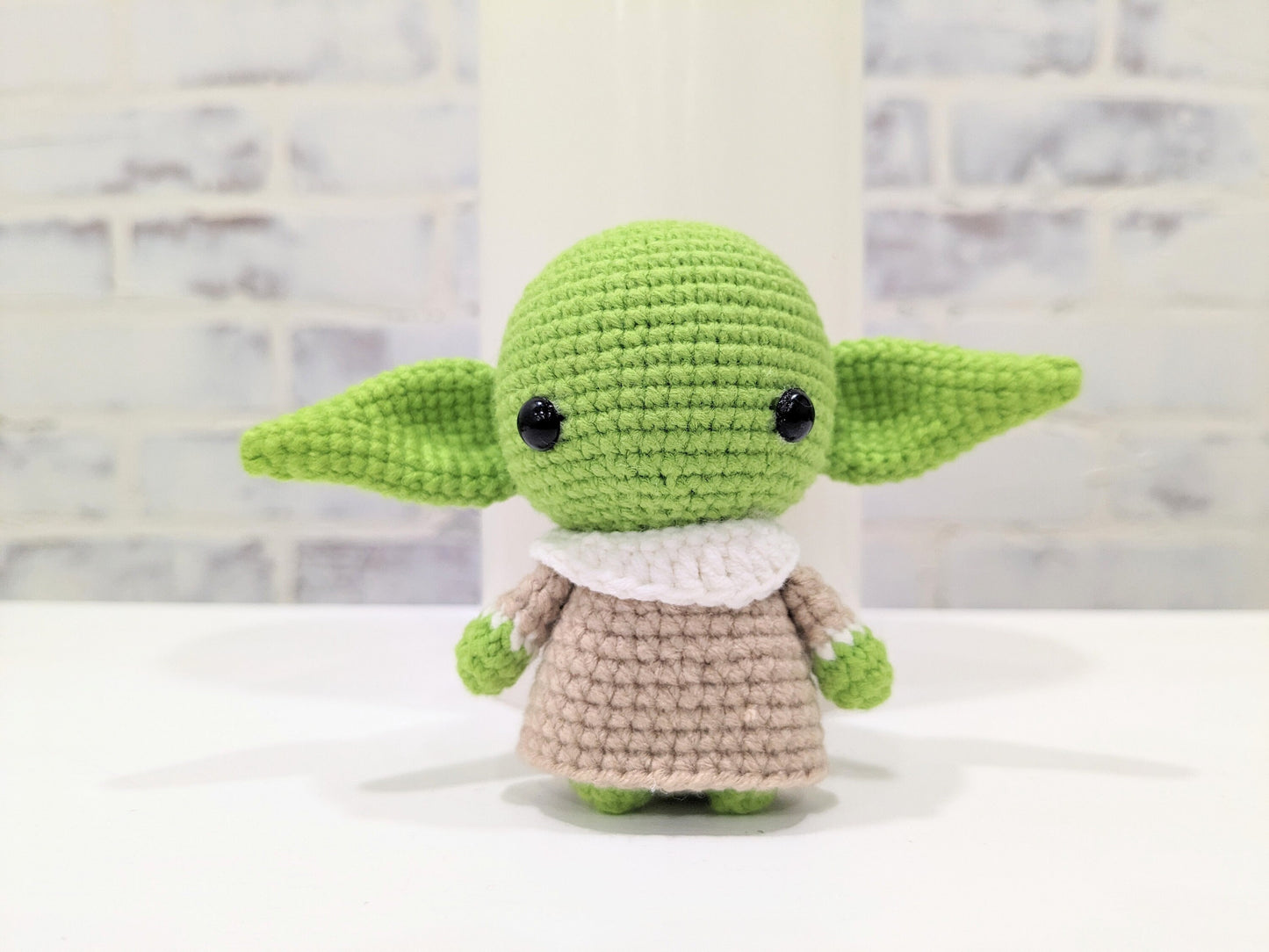 Grogu, Baby Yoda, Handmade Crochet Amigurumi Doll from Star wars Mandalorian