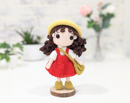 My Neighbor Totoro Doll, Mei, Handmade Crochet Amigurumi, Studio Ghibli Miyazaki,