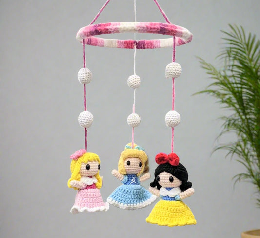 Princess, Snow White, Cinderella, Sleeping Beauty, handmade crochet, Baby Shower gift, Disney, Ready made in stock!