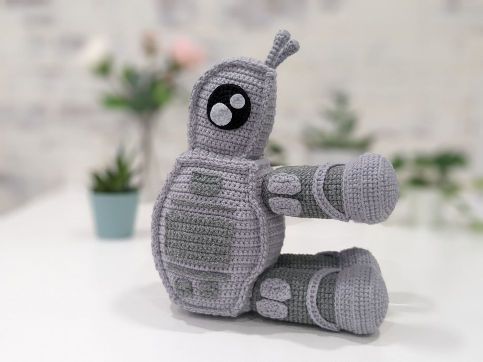 AT-AT Imperial Walker, Handmade Crochet Amigurumi, Baby, Crib Toy, Stuffy