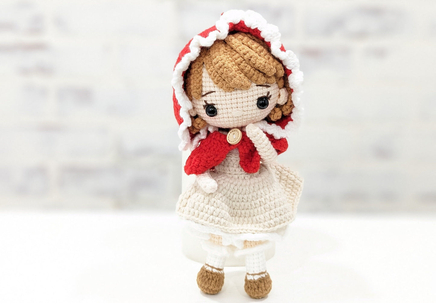 Fairy Tale doll, Little Red Riding Hood, crochet, present for girls, birthday gifts