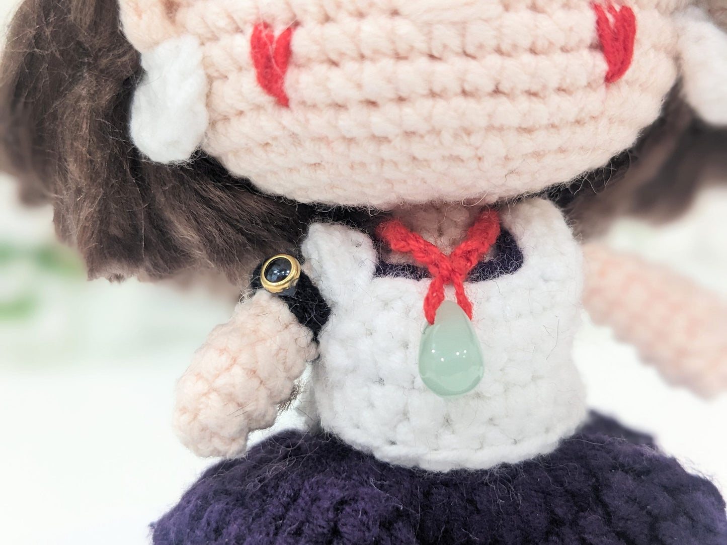 Princess Mononoke, Handmade Crochet Amigurumi Doll, Ghibli, Miyazaki, readymade, in stock!